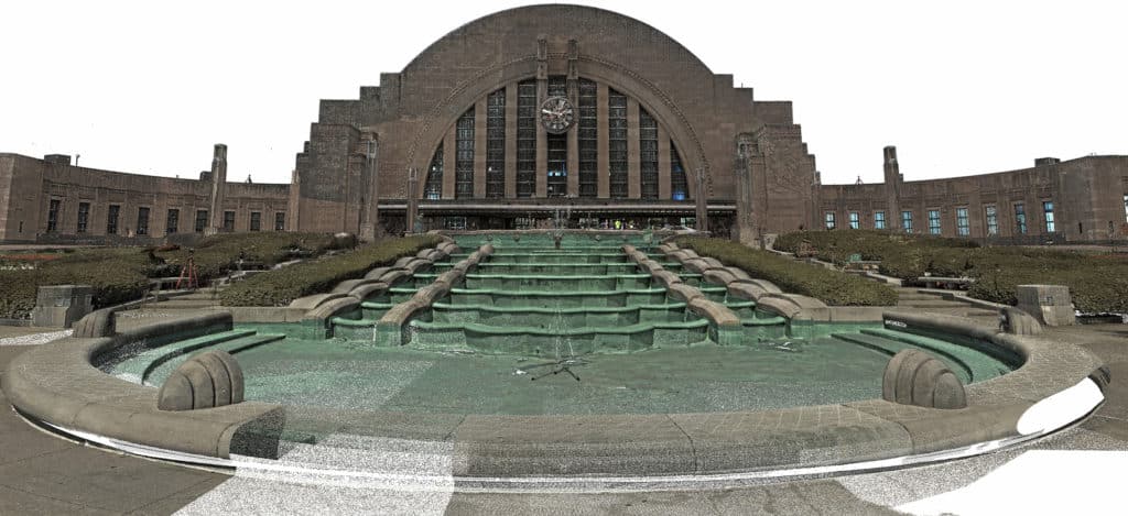 Cincinnati Museum Center At Union Terminal 3D scanning and UAV, Cincinnati, Ohio.